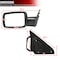 Spec-D Tuning Dodge Ram Left Manual Towing Mirror- Black Texture 09-19 RMV-RAM0915M-FS-L - alternate 10